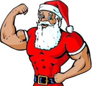Muscle Santa